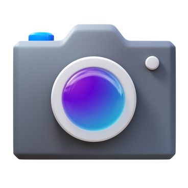 3d fluency camera icon